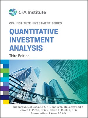 cover image of Quantitative Investment Analysis